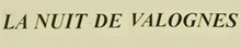La Nuit de Valognes